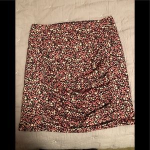 Multicolored flowery Free People skirt